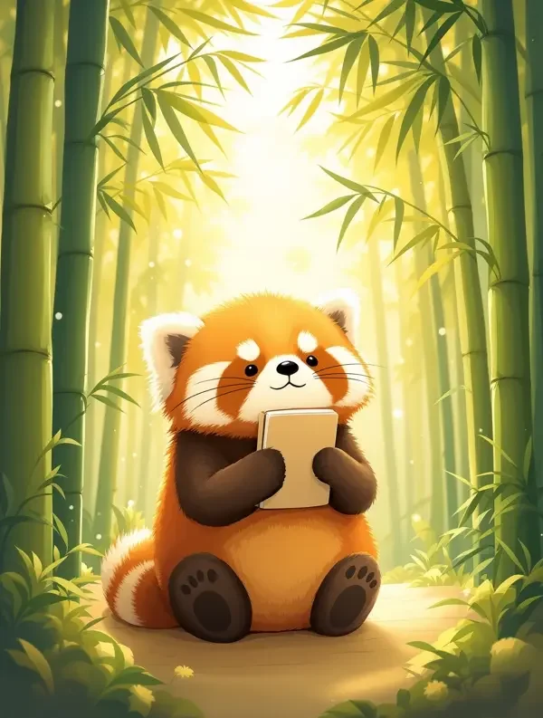 小熊猫的森林日记 封面